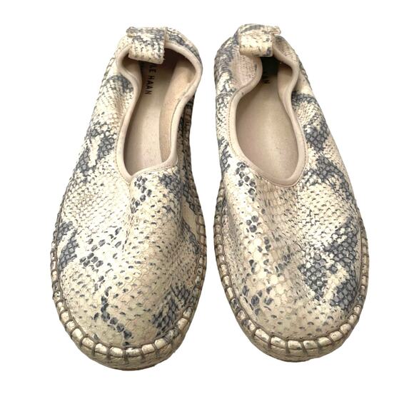 Cole Haan Cloudfeel Roccia Grand OS Faux Snakeskin Leather Espadrille(8B) - Picture 4 of 12